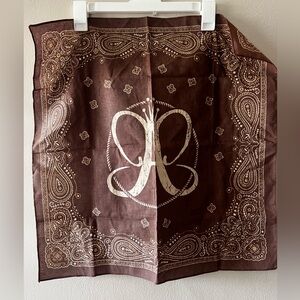 Anastasia Brown Paisley Bandana